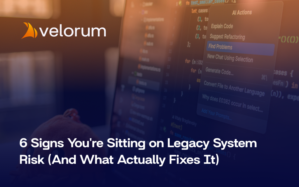 6 signs of legacy systemsrisk